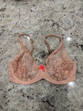 Victoria’s Secret Sheer Lace Unlined Demi Bra